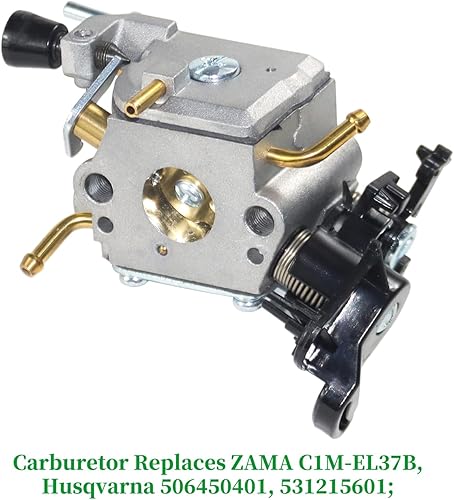 Miniatura 2 de Carburador C1M-EL37B con filtro de aire 544080802 que reemplaza a ZAMA C1M-EL37B, 506450401, 531215601 para Husqvarna 445, 445II, 445EII, 450,