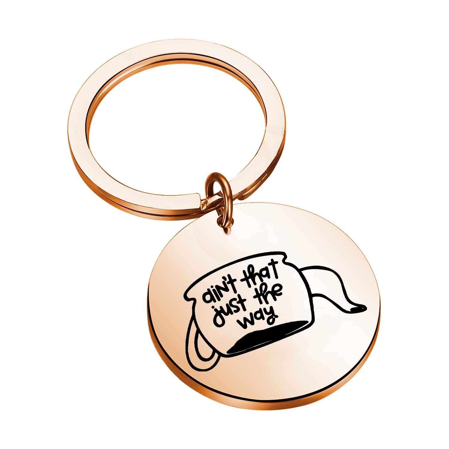 Over the Garden Wall Inspired Gift OTGW Fan Gift Greg Quote Ain’t That Just the Way, Metal, stainless-steel