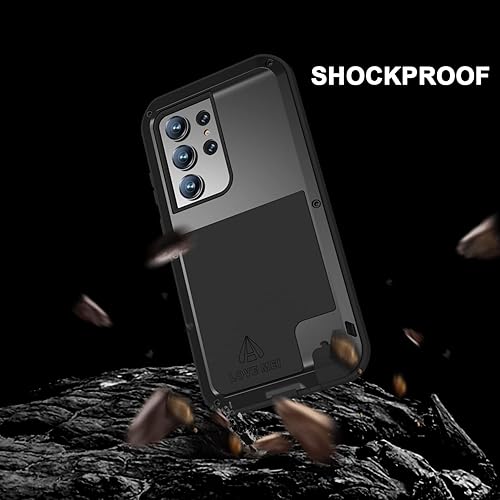 Miniatura 2 de LOVE MEI Funda militar resistente para Samsung Galaxy S23 Ultra 5G, sin protector de pantalla de vidrio templado, a prueba de golpes, a prueba de