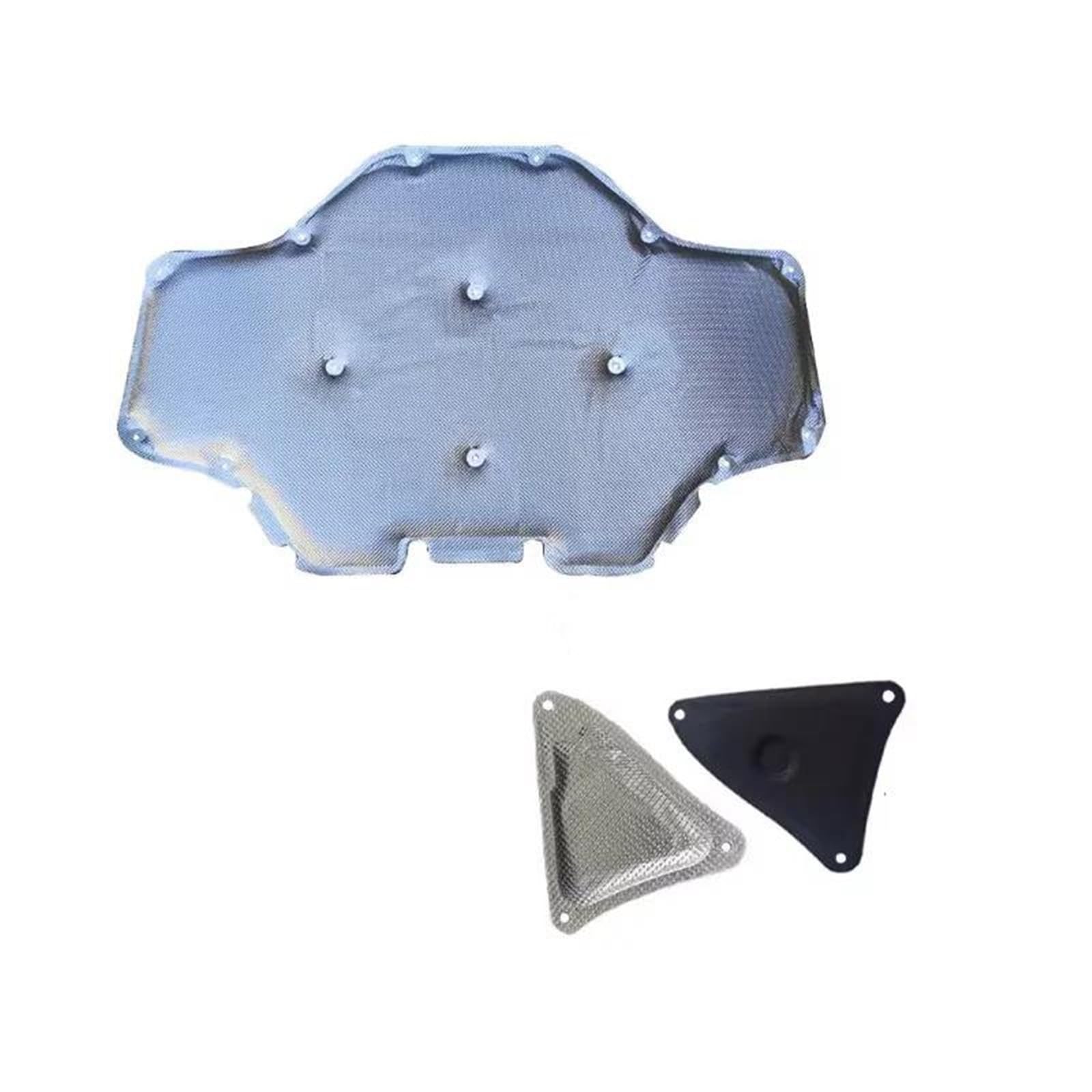 Slimes Style A Heat Liner Mat Car Hood Insulation Pad Engine Cover Liner Cotton Heat Soundproof Mat For X4 G02 F98 M For Sport M40i M40d 2019~2025(Style A)
