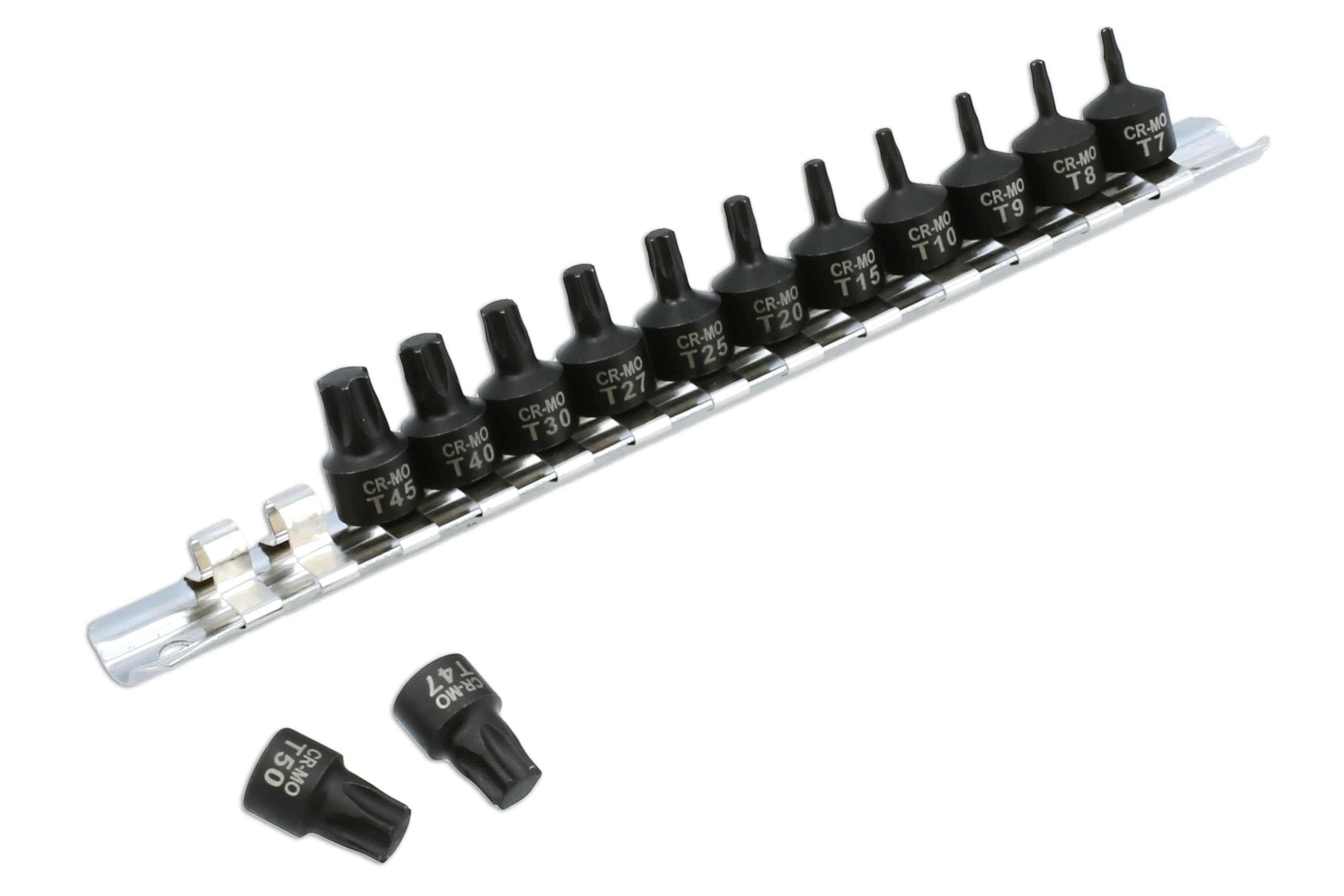 Laser 8978 Zestaw nasadek udarowych Stubby Star 1/10.2 cm D 13 szt
