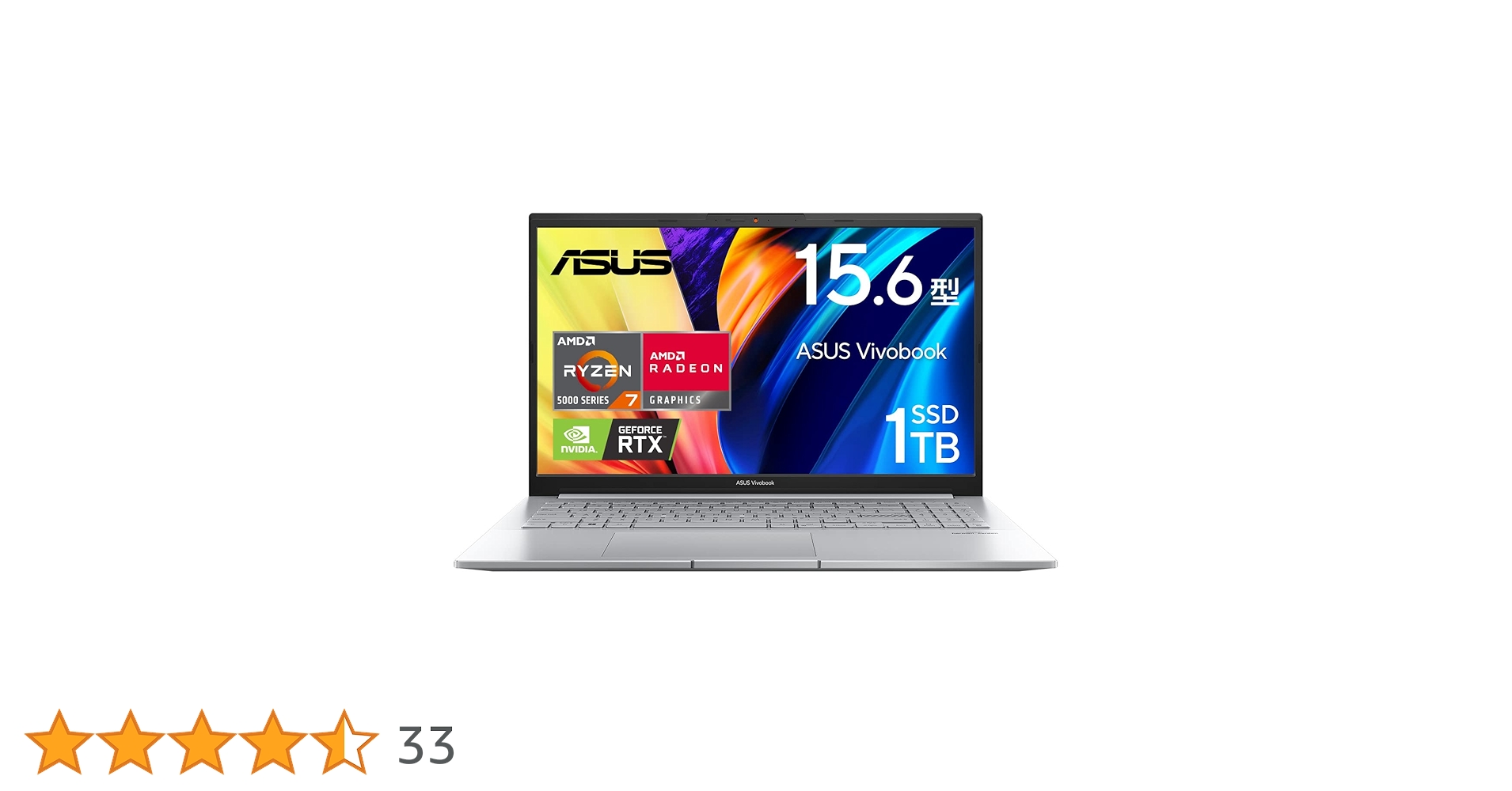 ASUS - Asus vivobook pro M6500QC ゲーミングノートPC ASUS Vivobook Pro 15 M6500QC ゲーミングノートPC