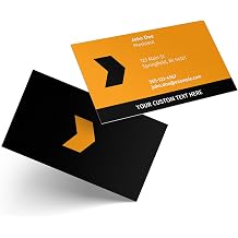 Custom Business Cards with Your Logo - 3.5" x 2" - Made in the USA 50-1,000 Cards
