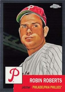 2022 Topps Chrome Platinum Anniversary #156 Robin Roberts Philadelphia Phillies Official MLB Baseball Card in Raw (NM or B...
