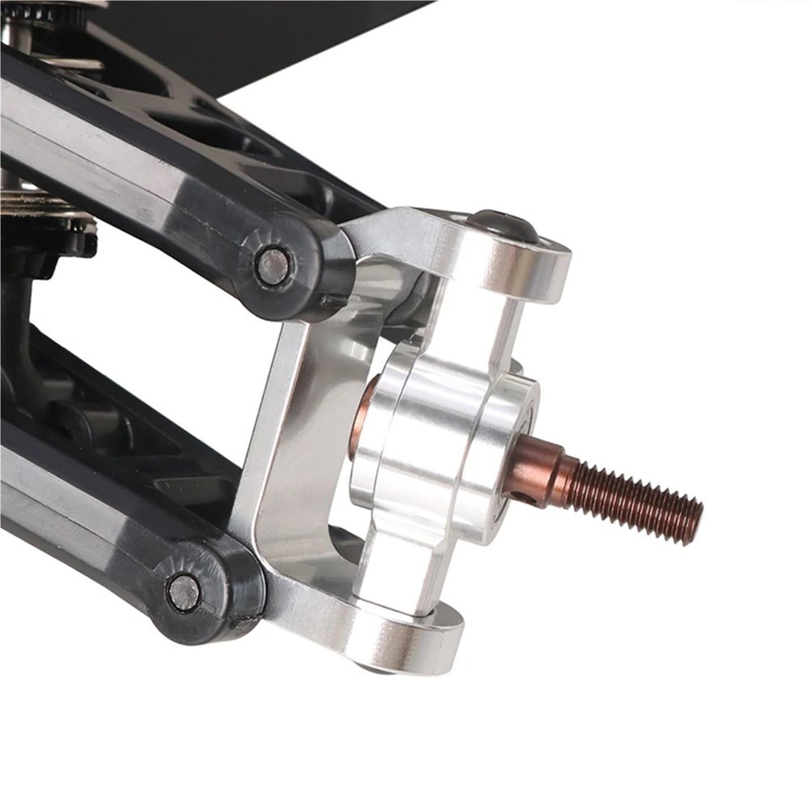 Per Tamiya Per Fighter Per NXGEN DT04 58741 Yue Elettrico 1/10 Telaio Anteriore Tazza Strumento Albero In Acciaio RC Auto Parti Di Aggiornamento Giocattoli RC