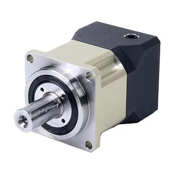 Compatible for STEPPERONLINE 60mm Servo Motors, Waterproof Planetary Gearbox Helical Reducer with 14mm Input ShaftRatio 10 to 1