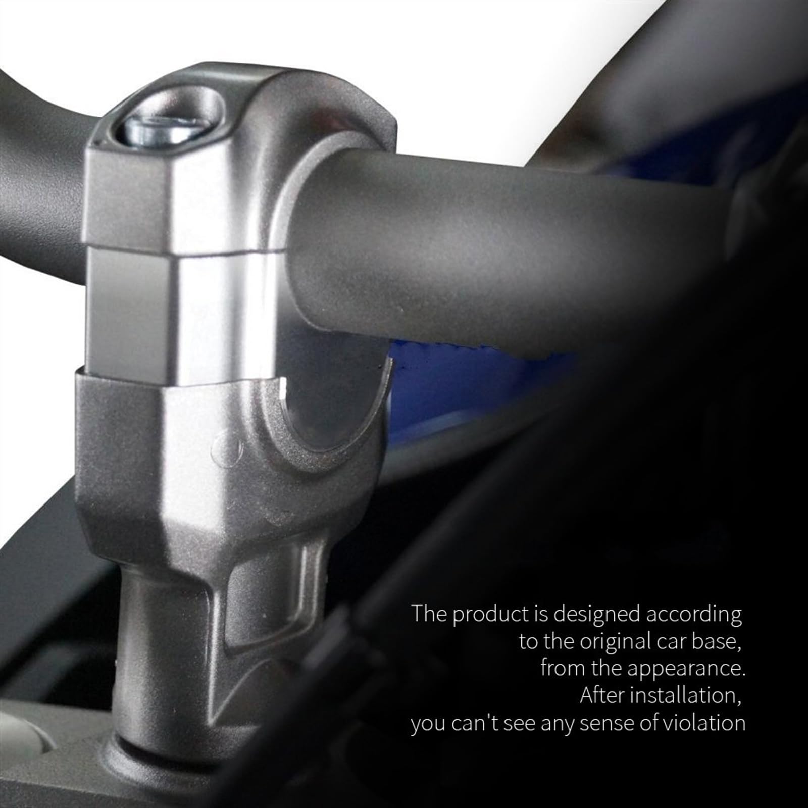 Para MT-09 Para MT09 Para MT 09 2013-2020 Para XSR 900 Para XSR900 2015- Elevador de barra de manillar de motocicleta Motocicleta Manillar Elevador (Color : Plata)