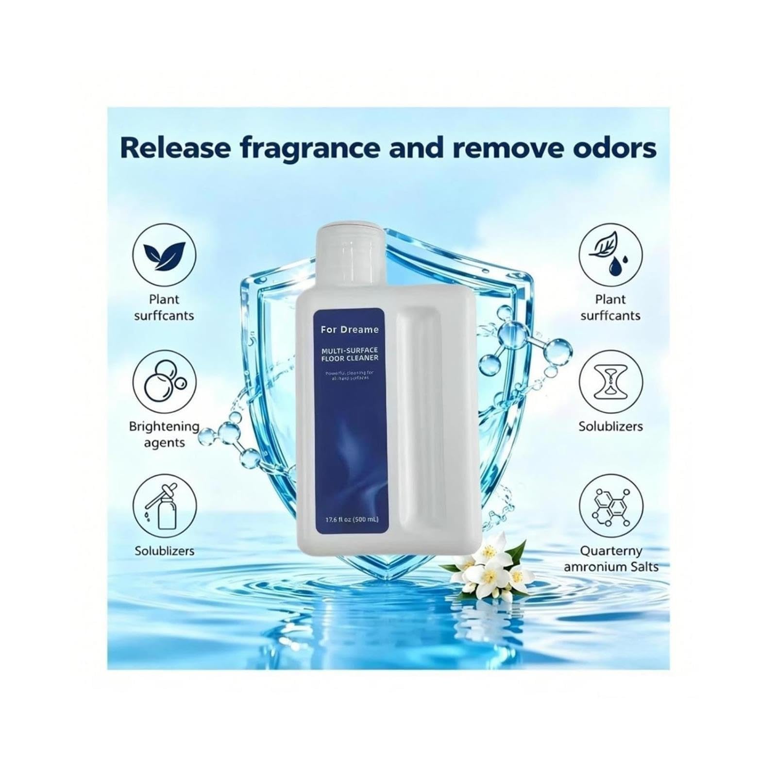 Detergente Multisuperficie. Compatibile Con Dreame L40s Ultra AE