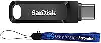Vista 1 de SanDisk Ultra Dual Drive Go USB Type A & Type-C 128GB Flash Drive for Smartphones, Tablets, & Computers - High Speed USB 3.1 Pen Drive