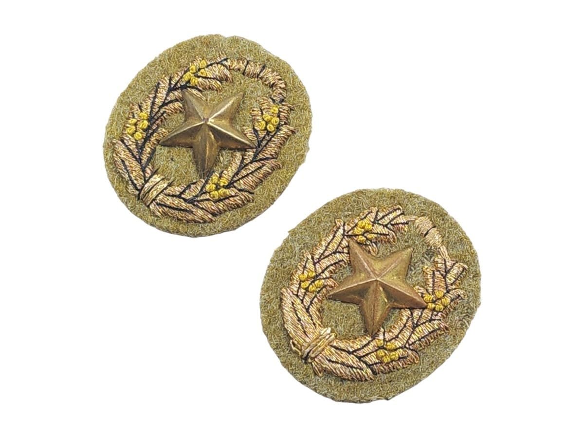 日本陸軍見習士官勤務者臂章2点（実物) 日本陸軍見習士官勤務者臂章2点（実物)