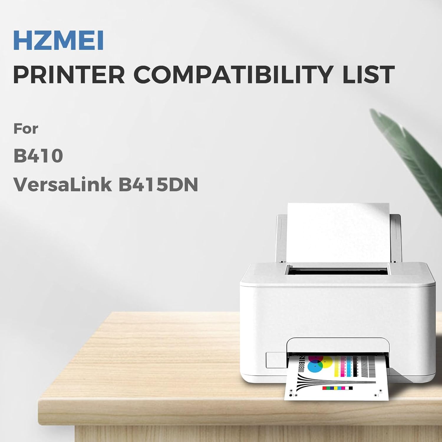 Standard Capacity B410 VersaLink B415 Black Toner Cartridge Replacement for Xerox B410 VersaLink B415DN Printers for 006R04725, 6,000 Pages