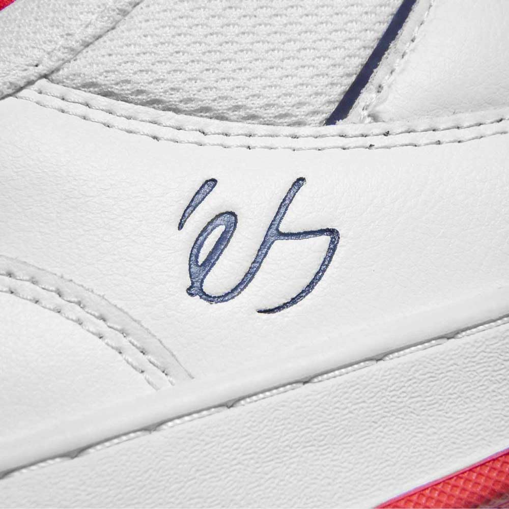 Es Skateboard Shoes Sophisto White/Navy/Red Size 12