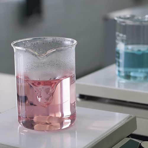 Miniatura 5 de PATIKIL Barra agitadora magnética, 0.236 x 0.118 in, 6 unidades de PTFE magnético, barra mezcladora magnética para vaso de precipitados de fondo