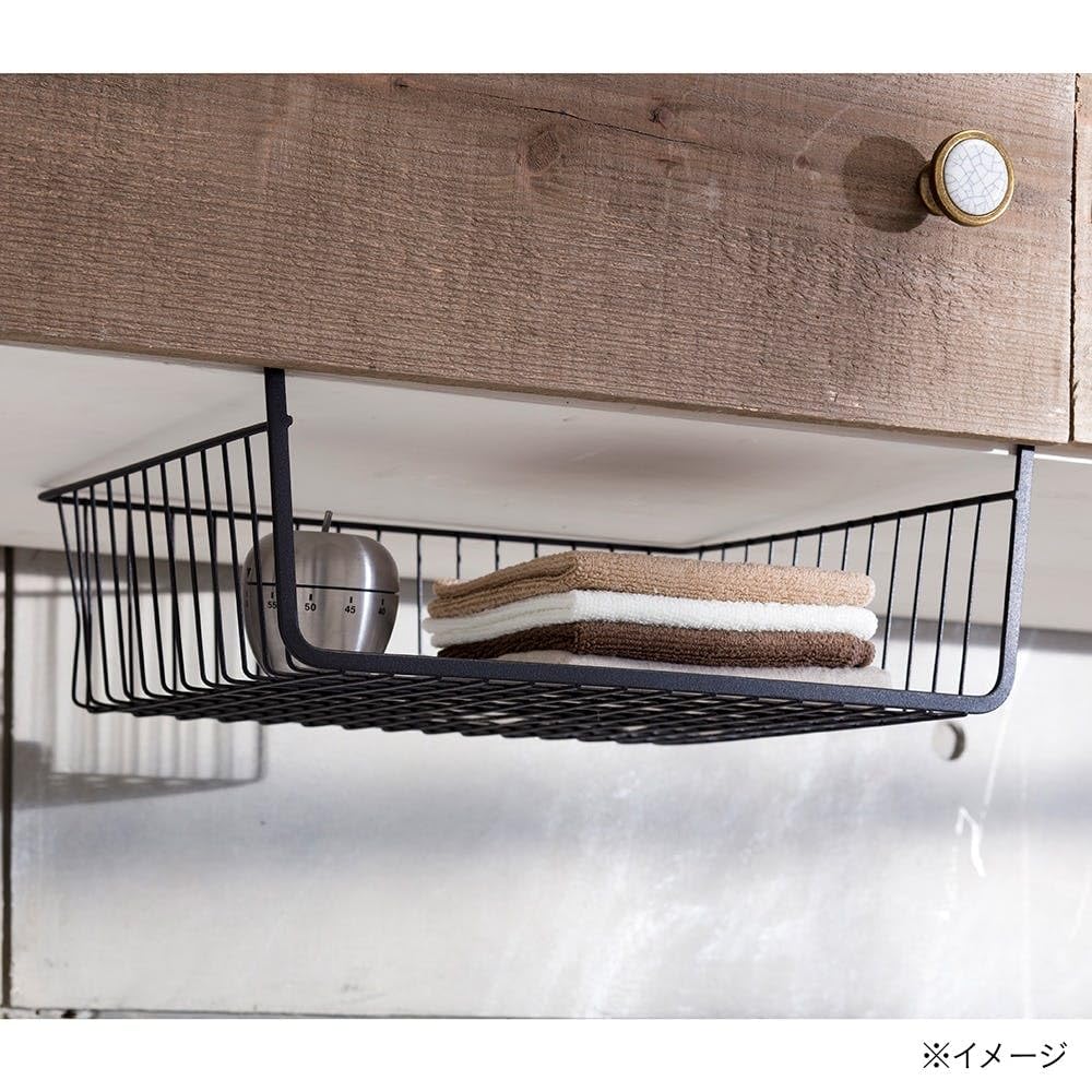 Amazon｜カインズ(CAINZ) 戸棚下収納ラック 幅34.7cm 奥行26cm