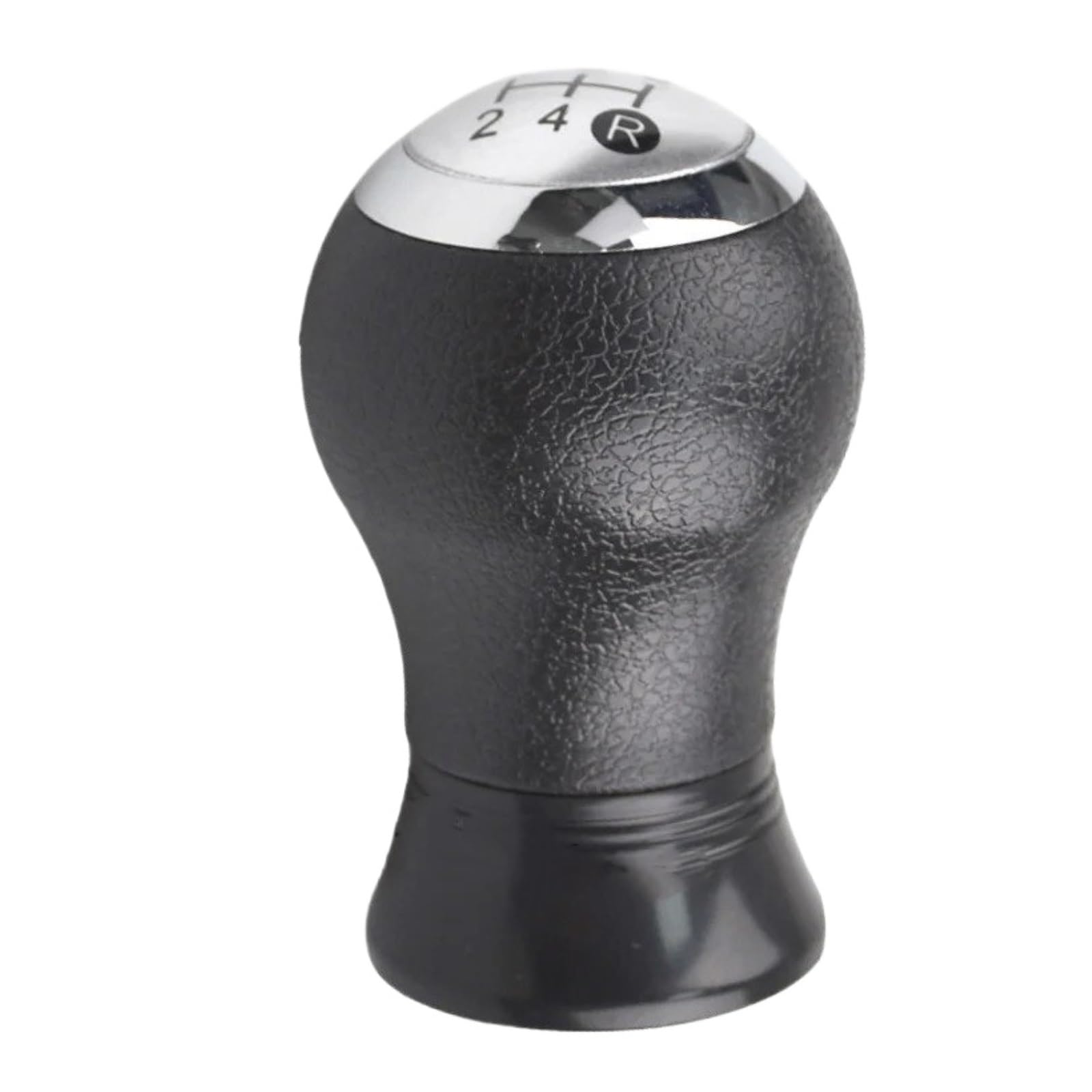 Xexjhqq Silver Gear Stick Knob For Toyota For Auris 2007-2008 Plastic Gear Shift Knob 5 Speed Manual Transmission(Silver)