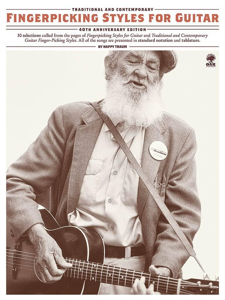 Fingerpicking Styles for Guitar : guide d'apprentissage de guitare acoustique folk