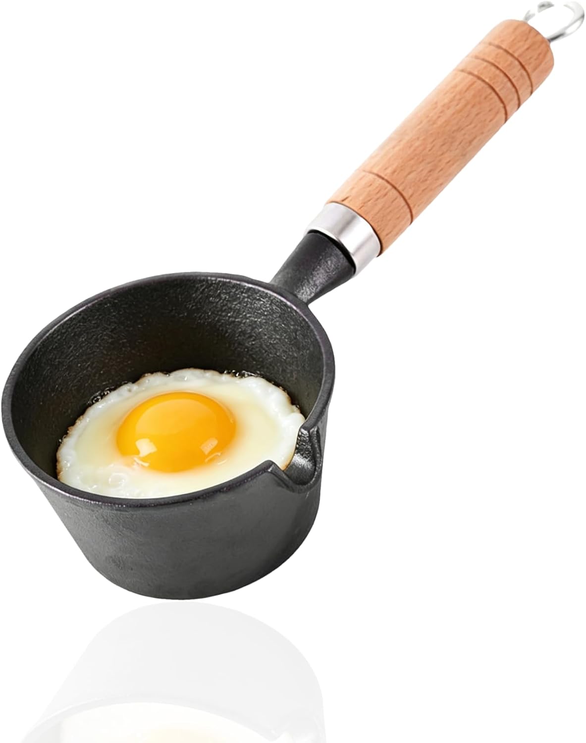 Cast Iron Butter Warmer, Mini Frying Pan Small Cast Iron Pot