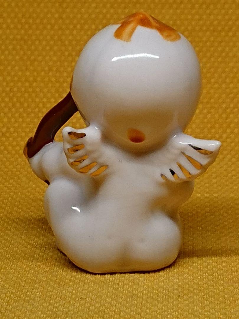ビンテージ　キューピー　人形　陶器　置物　インテリア　工芸品　美術品　A2845 ビンテージ キューピー 人形 陶器 置物 インテリア 工芸品 美術品