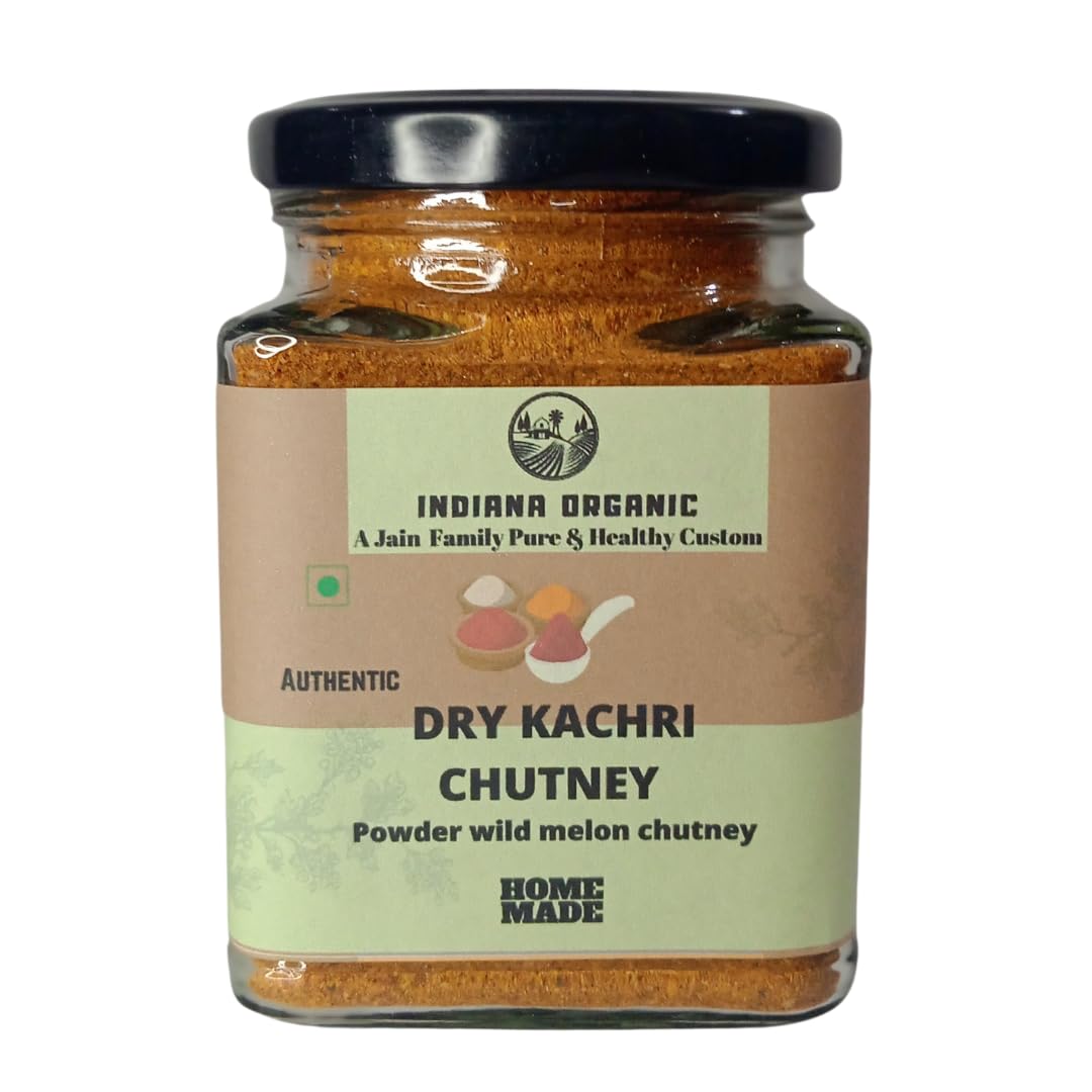 Indiana Organic kachri chutney powder 150 gram | Authentic Rajasthan dry kachari chutney powder | Homemade | Freshly Ground Packed On Order (B0B96J4XF1) Amazon Price History, Amazon Price Tracker