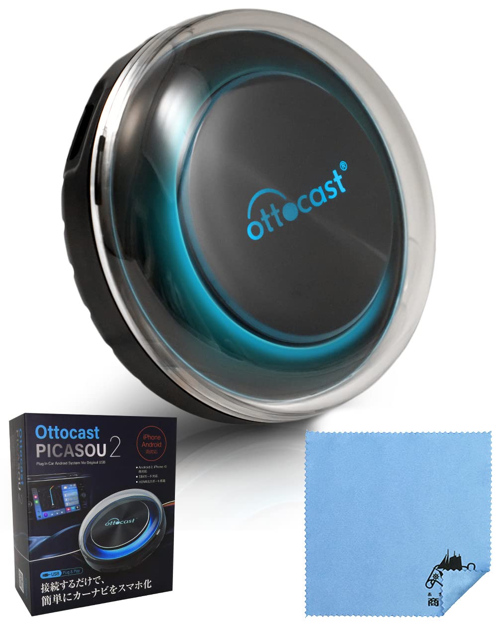 Amazon.co.jp: OTTOCAST PICASOU2 Picasou 2 PCS40 Carplay ai Box  