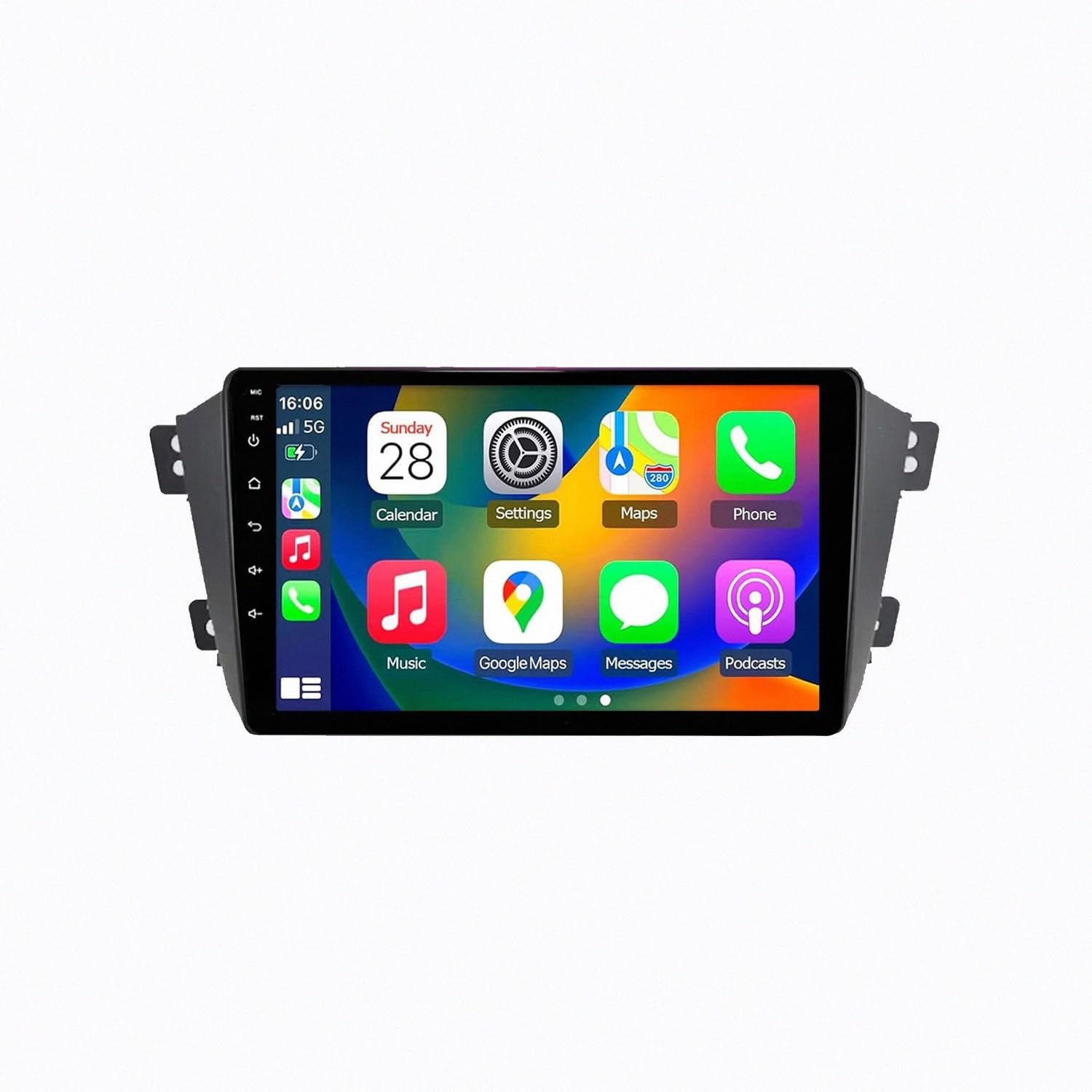 Pantalla Carplay para Geely Emgrand X7 con Android Auto inalámbrico y Bluetooth 8