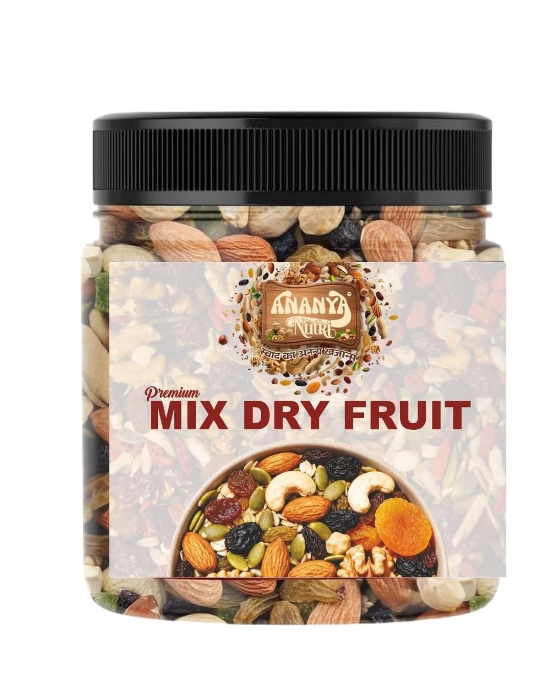 Ananya Nutri Premium Mix Dry Fruit, Almonds, Cashews, Walnuts, Raisins, Dried Apricots, Pumpkin and Sunflower Seeds, Protein-Packed Trail Mix (500 g)-image-19