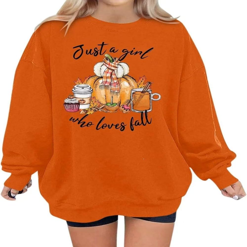 ZBDP Damska bluza plus size Halloween z okrągłym dekoltem