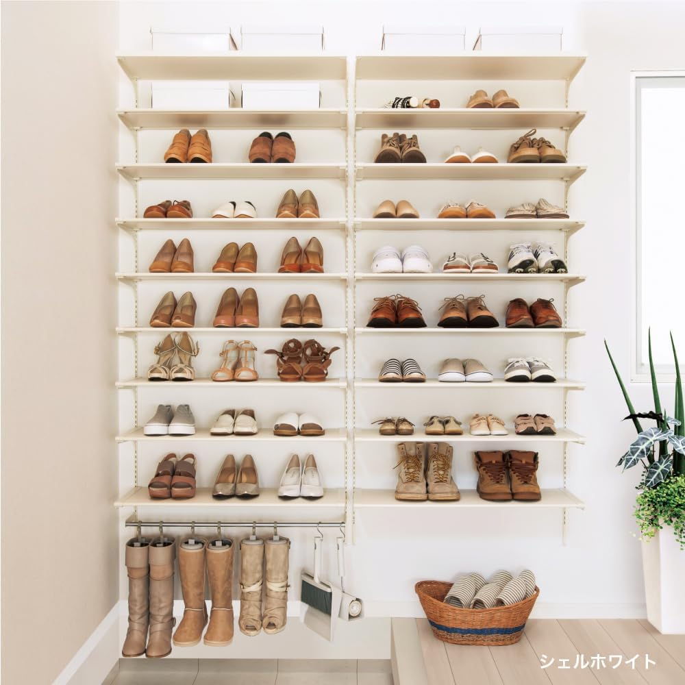 南海プライウッド アームハングSS樹脂棚板 SS-JD3W8LW-2