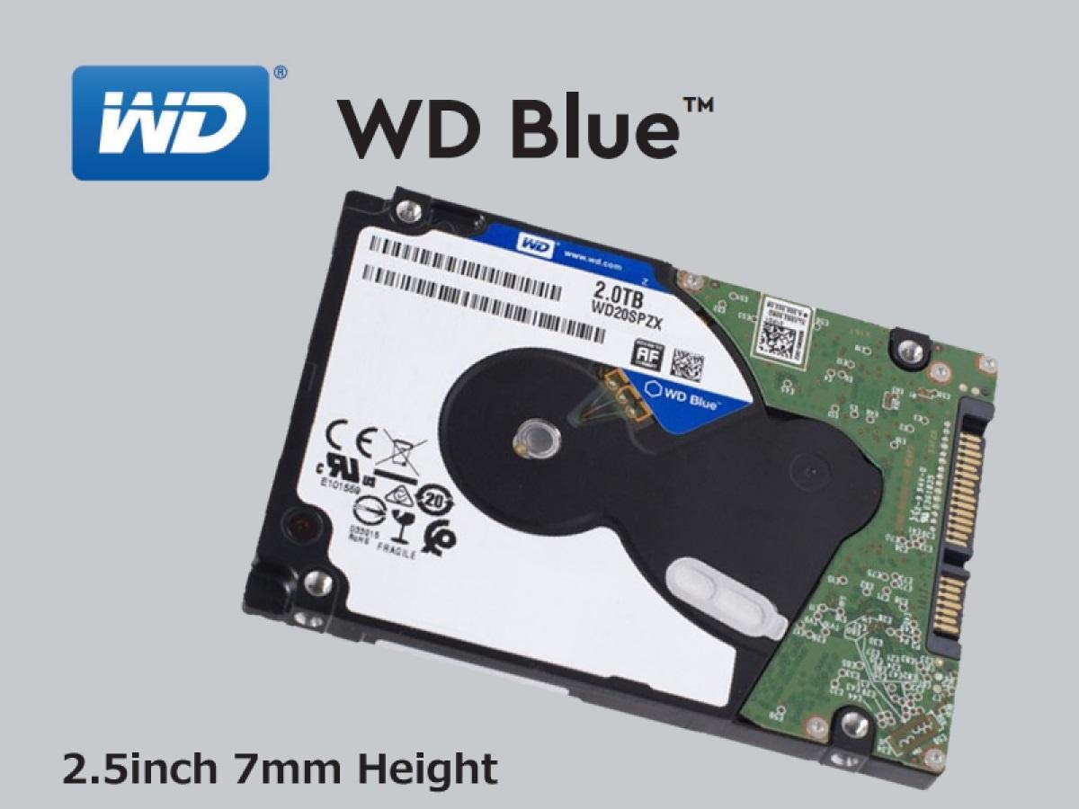 Western Digital WD 2TB Laptop Hard Drive SATA 6Gb/s 128MB