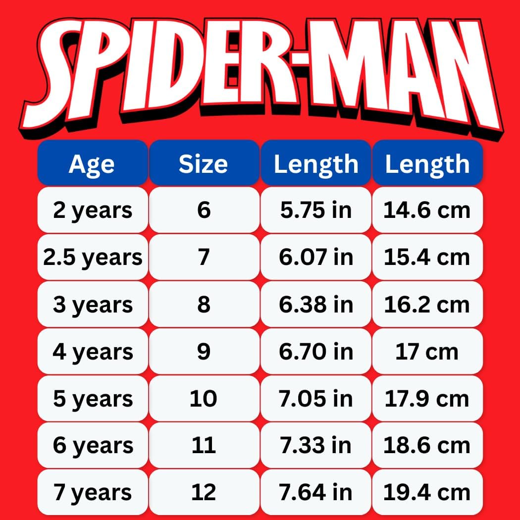 Disney Spiderman Cars Lightning McQueen Sneakers Kids Tennis Shoes Athletic Footwear Running Walking Boys Sneakers for Toddler to Little Kid -Sizes 6-10 Toddler 11-12 Little Kid - Image 6