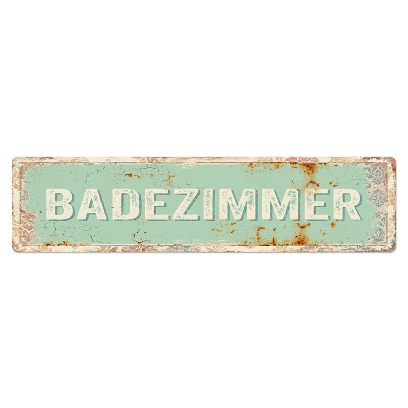 Shabby Cozy Cafe Bathroom Toilet(WC) Door Metal Tin Skinny Sign Plaque Wall Decor for Cafe, Club Bar, Office, Home Garden Metal Poster 4x16Inch
