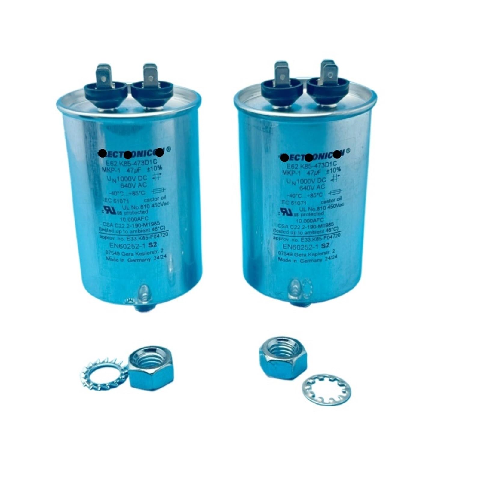 KSZHZYMGX 1PCS E62.K85-473D1C 47UF 640V AC 1000V DC oil immersed capacitor