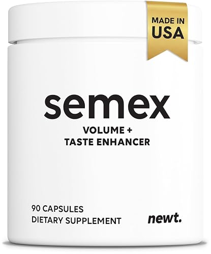 SEMEX™ Semen Volume Booster for Men, Doctor Formulated Support, 90 Count | Natural Support for Male Sperm Health, Load Volume Boost & Stamina, Male Fertility Supplement, Made in USA, 30-Day Supply