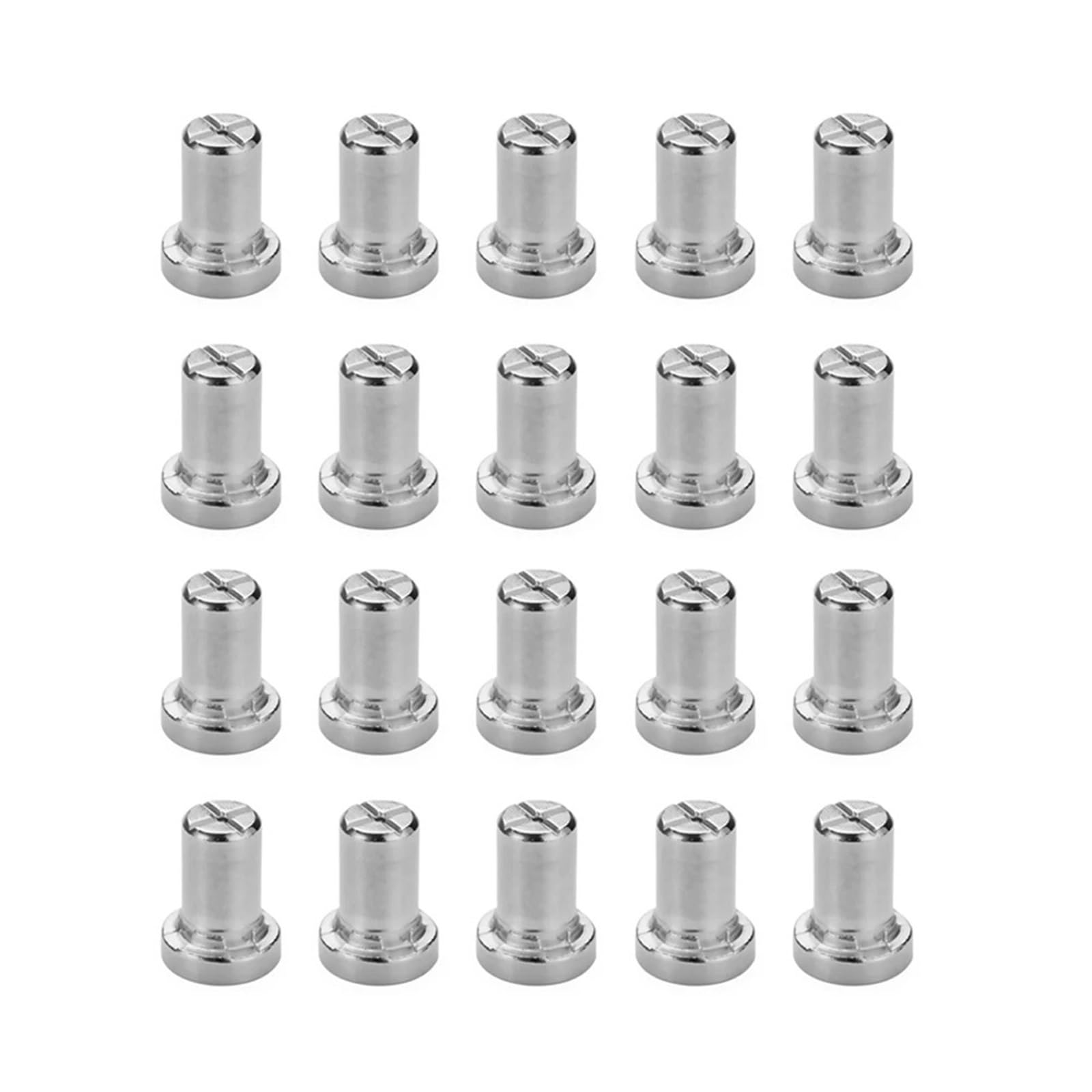 ZagYing 20/40/80pcs Consumables Extended Nozzle Long Tip Electrodes and Nozzles for PT31 LG40 40A Air Plasma Torch Cutter Cutting