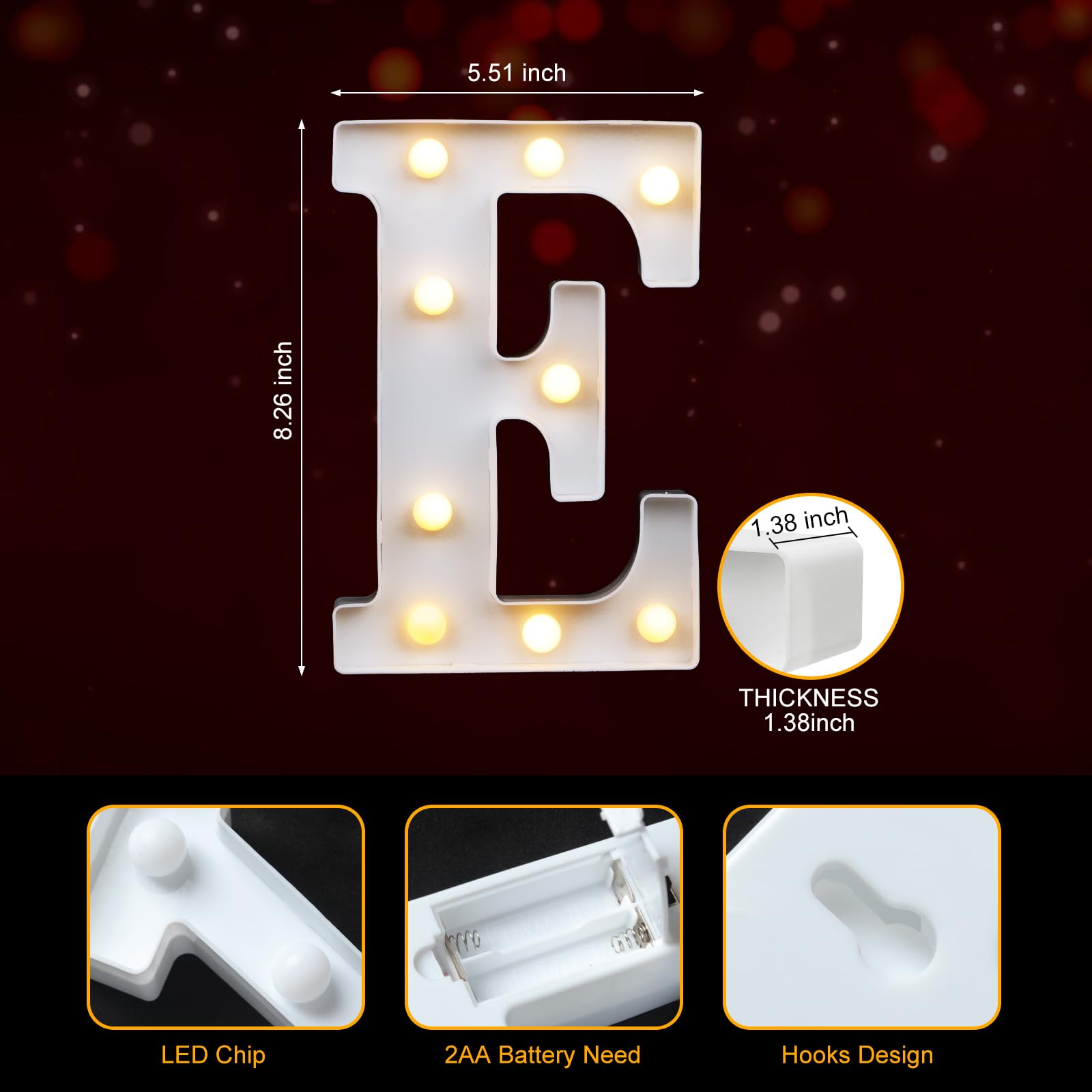 2031 Pcs Marry Me Light Up Letters Proposal Decorations - Image 3