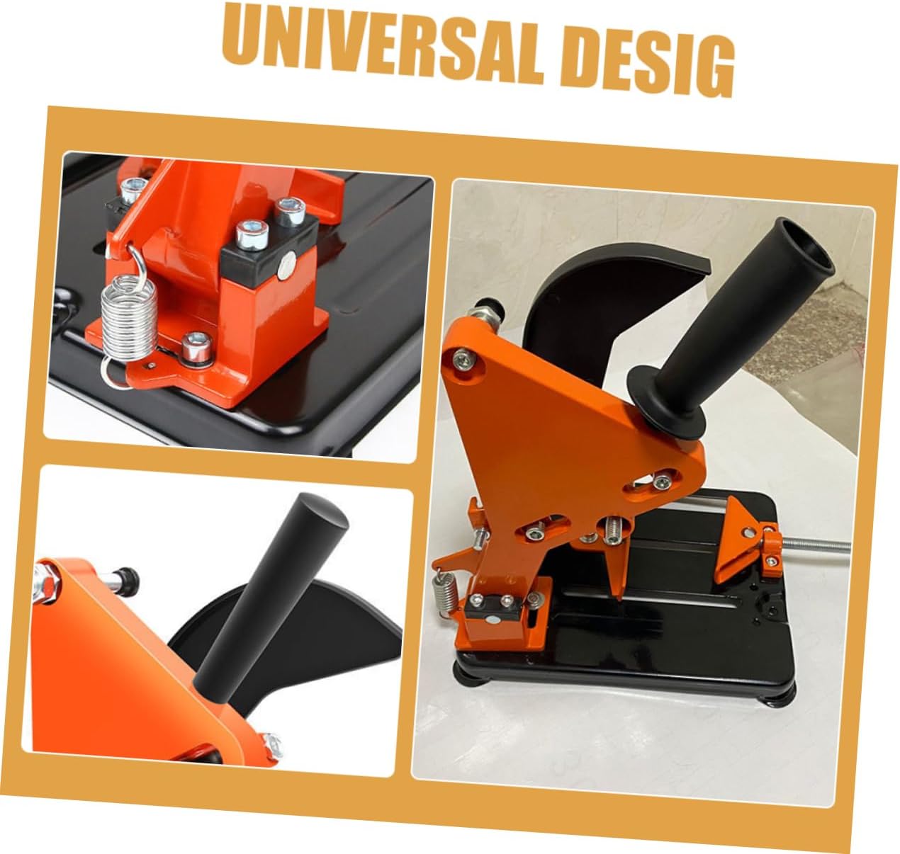 Veemoon Angle Grinder Support Rack Easy to Use Bracket Clamp Factory Construction Tool