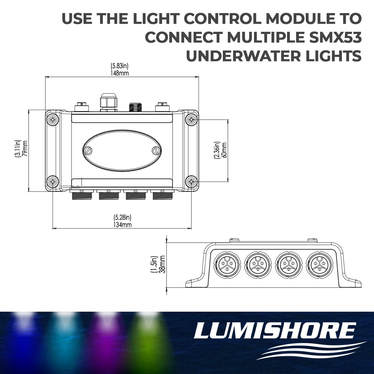 Lumishore Supra Installation/Upgrade Kit (i-Connect Hub & Switch), 60-0402
