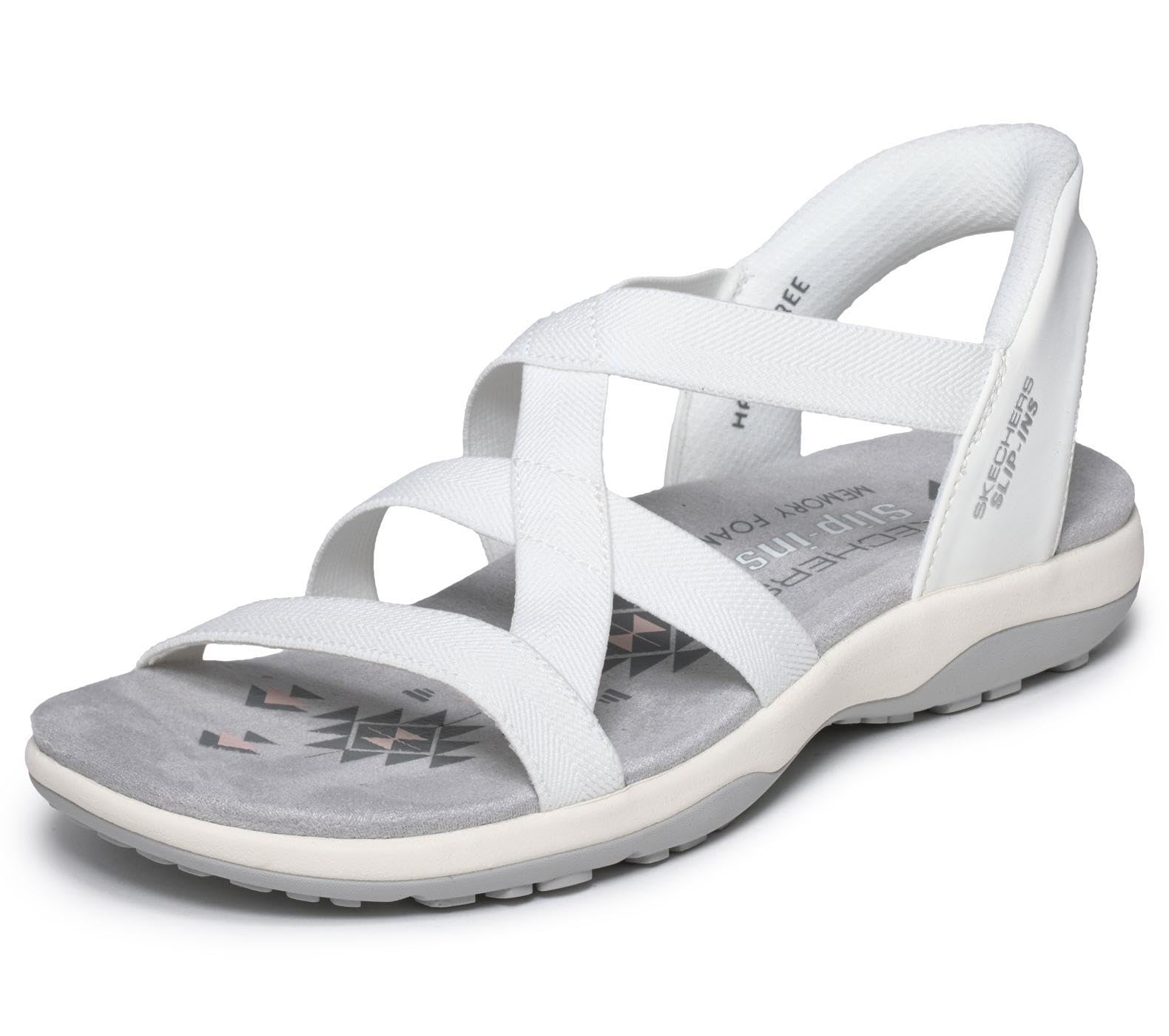 Skechers Damen Reggae Slim Stretch Flex Turnschuhe