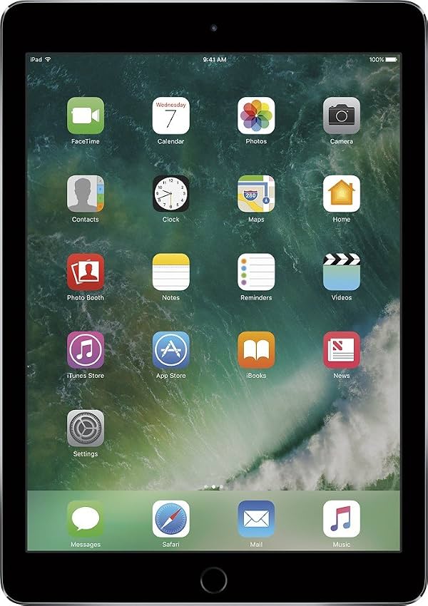 Apple iPad Air 2 9.7 pulgadas, tablet 32GB (Gris Espacial) (Renovado)