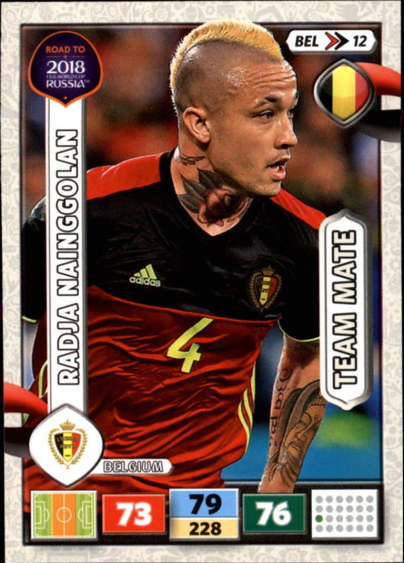 Amazon.com: 2017 Road to World Cup 2018 Adrenalyn XL Soccer #BEL12
