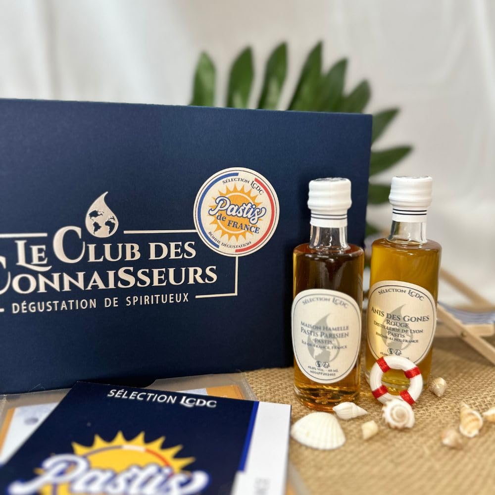 Coffret Dégustation Pastis de France 6 x 40 ml - En Solo Ou En Duo