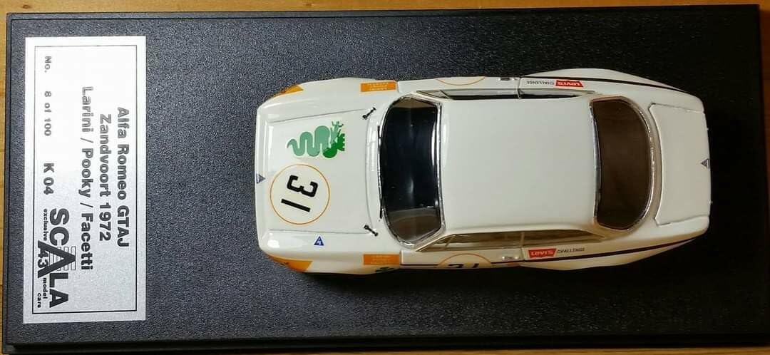 Amazon | Alfa Romeo GTA 1300 Junior Corsa スカラモデル 1/43 限定