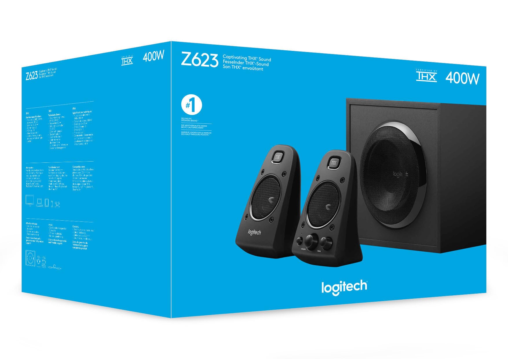Amazon | Speaker Systen Z623 | Logitech | スピーカーパッケージ
