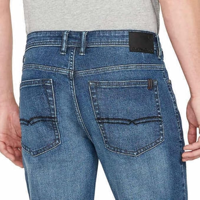 Image of Buffalo David Bitton Men's Six Slim Fit Jean in Spirit