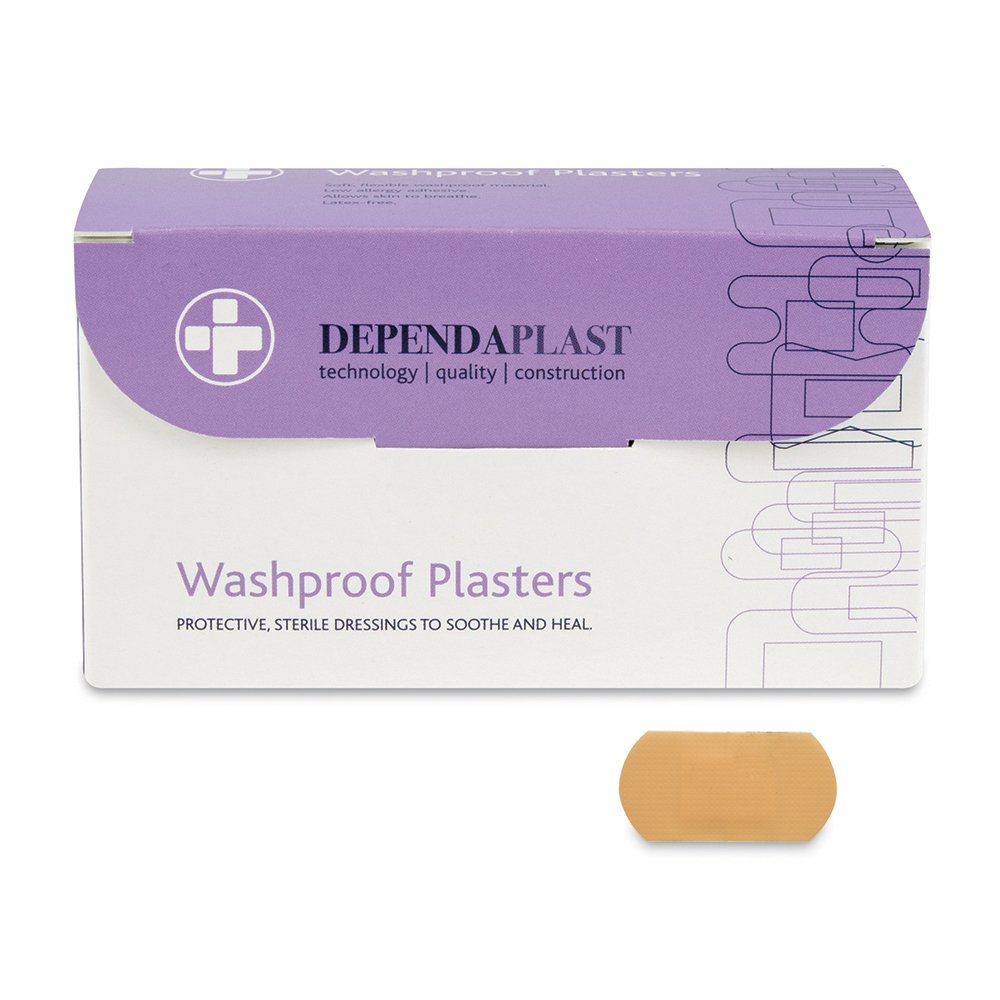 Dependaplast Washproof Plasters Assorted (Pack Of 100 - View #2