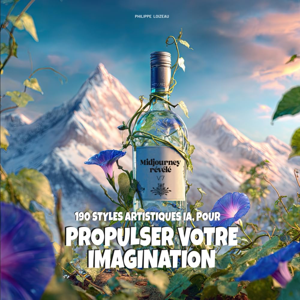 Midjourney v7 révélé: 190 styles artistiques IA pour propulser votre imagination: Prompts pour artistes, designers, créateurs de contenu – Accès PDF ... de ce livre, fourni (pour tous logiciels IA)
