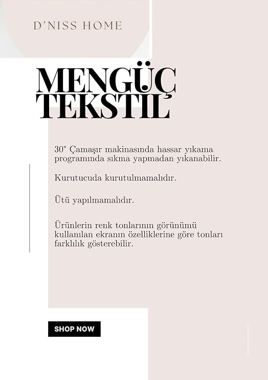 Ponpon Desenli 3 Parça Çift Kişilik Yatak Örtüsü | Solmaya Dayanıklı