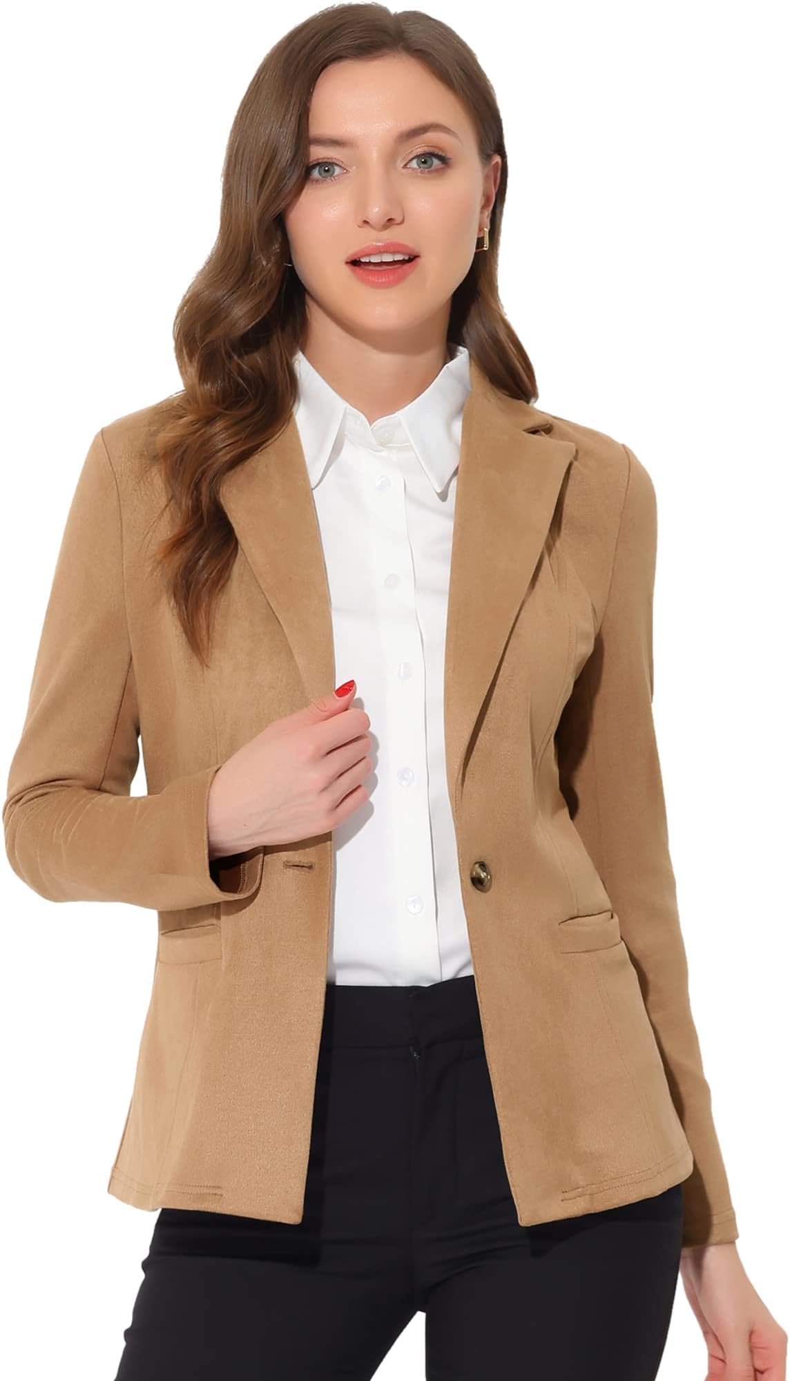 suede blazer