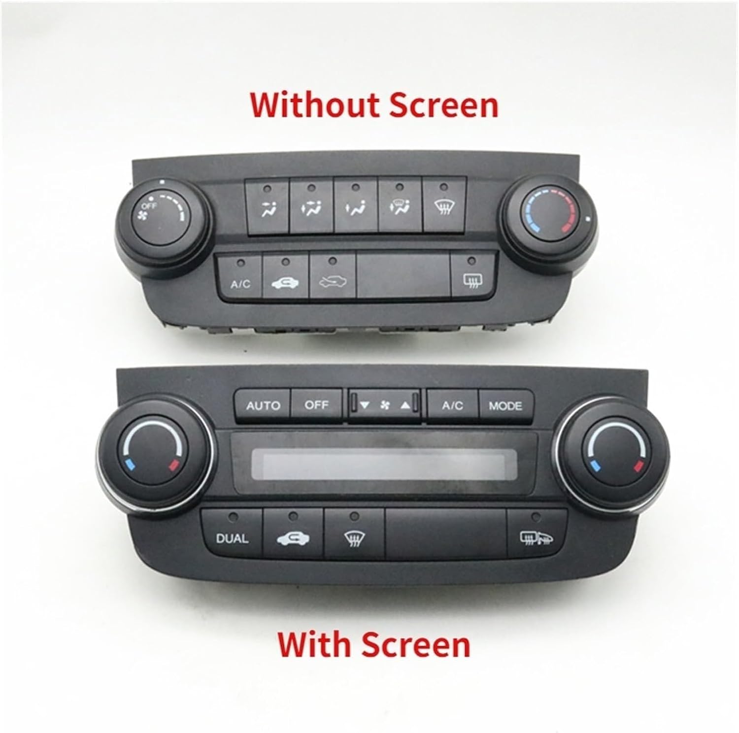 Car Air Conditioning Knob Control Button .Compatible for Honda CRV 2007 2008 2009 2010 2011 Car Air Conditioning Knob Control Button A/C Temperature Adjustment Switch Panel(Used with Screen)