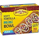 Old El Paso, Soft Taco Boats, Mini Flour Tortilla Bowls, 20 ct, 8.5 oz